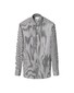 Eton Bengal Stripe Organic Cotton Signature Twill Overhemd Donker Grijs