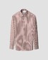 Eton Bengal Stripe Organic Cotton Signature Twill Overhemd Donker Rood