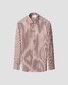Eton Bengal Stripe Organic Cotton Signature Twill Overhemd Donker Rood