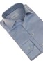 Eton blue Medallion Effect Signature Twill Shirt Overhemd Licht Blauw