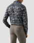 Eton Bold Allover Floral Pattern Signature Twill Overhemd Blauw-Multi