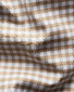 Eton Check Signature Oxford Shirt Beige