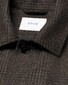 Eton Check Wool Cashmere Prince of Wales Check Jack Donker Grijs