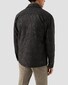 Eton Check Wool Cashmere Prince of Wales Check Jack Donker Grijs