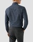 Eton Classic Multi Cheeck Brushed Cotton Flanel Overhemd Donker Blauw