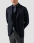 Eton Classic Multi Cheeck Brushed Cotton Flanel Overhemd Donker Blauw