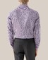 Eton Contemporary Houndstooth Signature Twill Overhemd Burgundy Melange