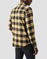 Eton Cotton Flanel Button-Down Check Pattern Overhemd Geel