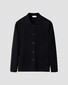 Eton Cotton Milano Knit Double-Knit Structure Overshirt Dark Navy