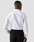 Eton Cutaway Collar Rich Structured Textured Twill Overhemd Wit