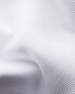 Eton Cutaway Collar Rich Structured Textured Twill Overhemd Wit