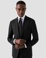 Eton Cutaway Collar Rich Structured Textured Twill Overhemd Wit