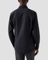 Eton Denim Twill Garment Washed Overhemd Zwart