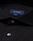 Eton Denim Twill Garment Washed Overhemd Zwart