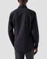 Eton Denim Twill Subtle Mélange Effect Garment Washed Overhemd Zwart