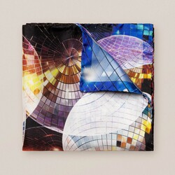 Eton Disco Lights Pattern Pochet Multicolor
