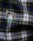 Eton Dog Check Fil Coupe Signature Twil Overhemd Navy-Geel