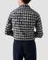 Eton Dog Check Fil Coupe Signature Twil Overhemd Navy-Geel