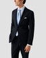 Eton Duo Stripe Check Pattern Luxury Organic Supima 120 Piqué Overhemd Licht Blauw