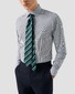 Eton Duo Stripe Luxury Supima 120 Overhemd Donker Blauw