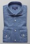 Eton Extreme Cutaway Lightweight Denim Overhemd Avond Blauw