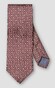 Eton Fantasy Squares And Mini Paisley Pattern Stropdas Donker Rood