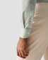 Eton Filo di Scozia Cotton Rich Depth and Texture King Knit Overhemd Licht Groen