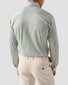 Eton Filo di Scozia Cotton Rich Depth and Texture King Knit Overhemd Licht Groen