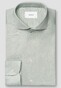 Eton Filo di Scozia Cotton Rich Depth and Texture King Knit Overhemd Licht Groen