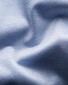 Eton Filo di Scozia Cotton Rich Depth and Texture King Knit Shirt Light Blue
