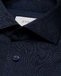 Eton Filo di Scozia Jersey Overhemd Navy