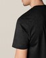 Eton Filo di Scozia Jersey T-Shirt Black Melange Dark