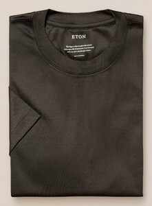 Eton Filo di Scozia Jersey T-Shirt Green