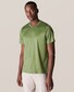 Eton Filo di Scozia Jersey T-Shirt Licht Groen