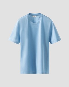 Eton Filo di Scozia Jersey T-Shirt Light Pastel Blue