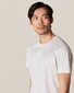 Eton Filo di Scozia Jersey T-Shirt Wit