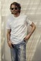 Eton Filo di Scozia Jersey T-Shirt Wit