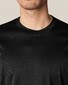 Eton Filo di Scozia Jersey T-Shirt Zwart Melange