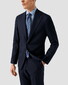 Eton Fine Check Rich Signature Twill Overhemd Licht Blauw