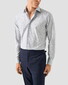 Eton Fine Floral Fantasy Signature Twill Overhemd Blauw