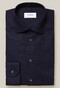 Eton Fine Line Twill Overhemd Dark Navy