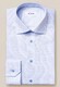Eton Fine Melange Twill Overhemd Licht Blauw