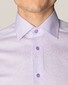 Eton Fine Melange Twill Overhemd Licht Paars