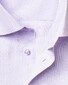 Eton Fine Melange Twill Overhemd Licht Paars