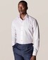 Eton Fine Melange Twill Overhemd Licht Roze