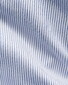 Eton Fine Striped Signature Twill Overhemd Donker Blauw