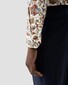 Eton Floral Fantasy Organic Cotton Signature Twill Overhemd Rood-Multi