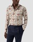 Eton Floral Fantasy Organic Cotton Signature Twill Overhemd Rood-Multi