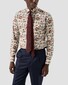 Eton Floral Fantasy Organic Cotton Signature Twill Overhemd Rood-Multi