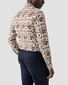 Eton Floral Fantasy Organic Cotton Signature Twill Overhemd Rood-Multi